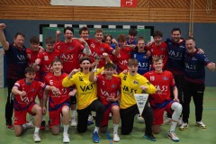 die Meistermannschaft: A-Jugend der JANO Neuhausen-Ostfildern wird Baden-Württemberg Oberliga Meister in der Saison 2022/23; Foto: Jan Weiss