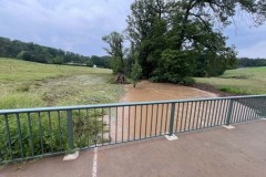 Die Brücke in der Senke Kemnat.