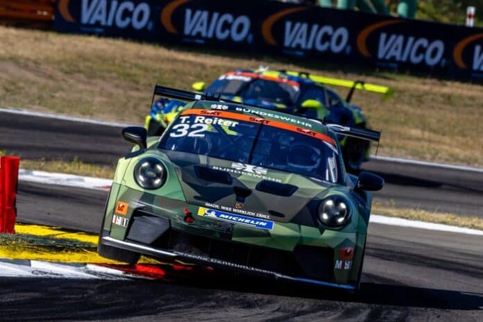 Tim Reiter aus Ostfildern im Porsche Sixt Carrera Cup Deutschland am Nürburgring